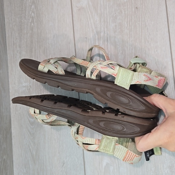 Chaco Women Zvolv X2 Outdoor Hiking Loop Toe Sandals shoes sz 7 - Picture 9 of 12